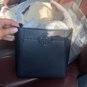 Tory Burch Mcgraw Bucket purse